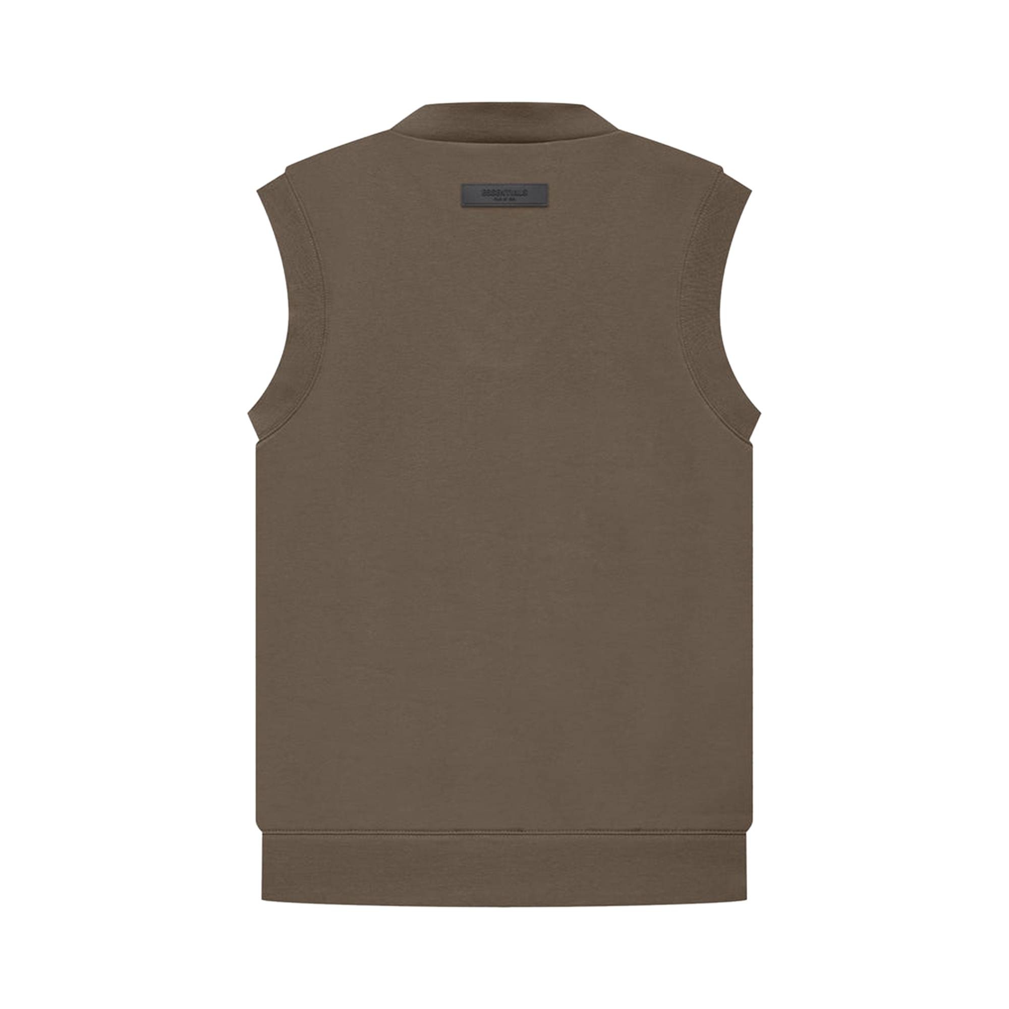 Fear of God Essentials V Neck Vest 'Wood' - 2
