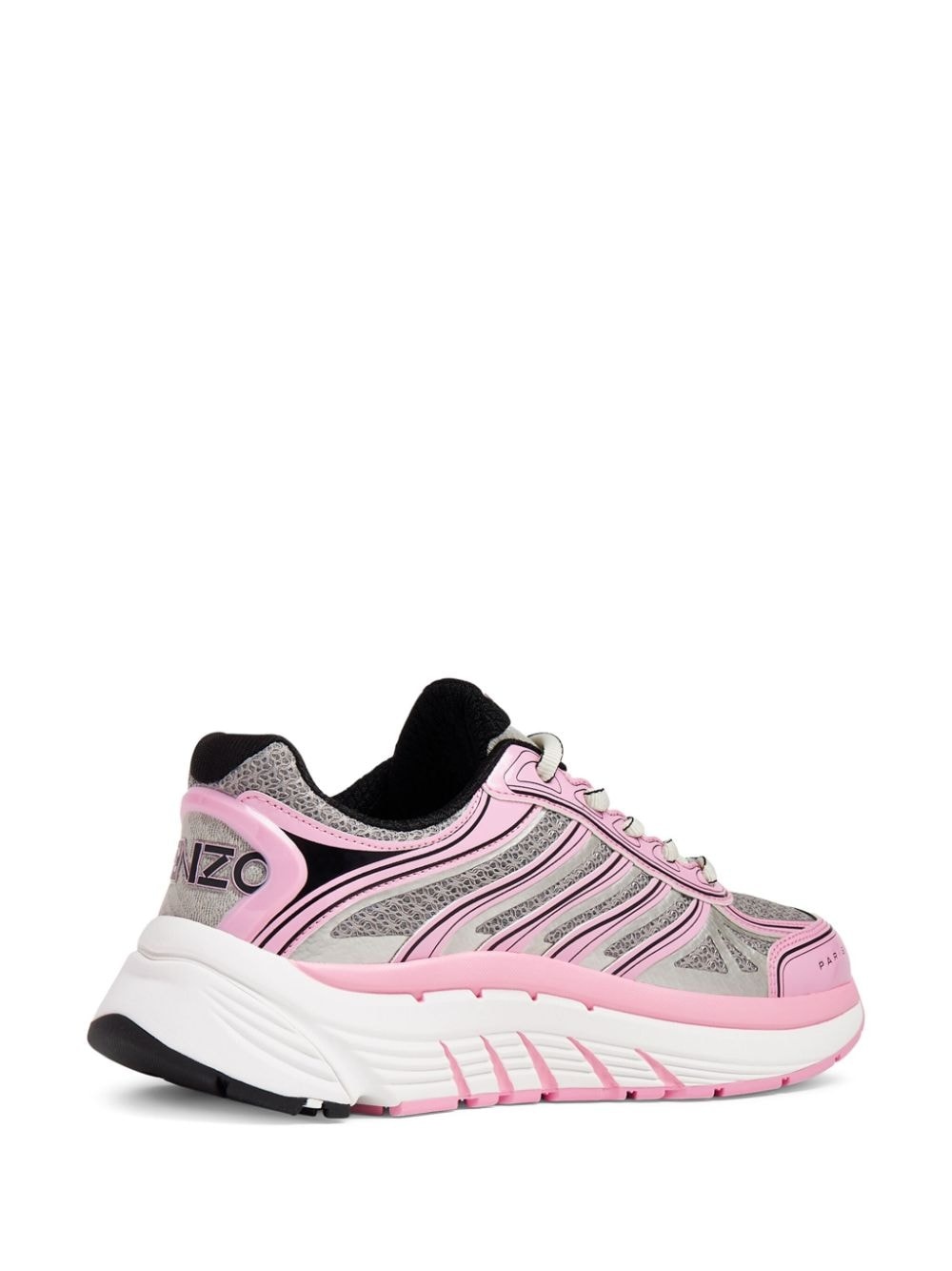 Pace logo-patch sneakers - 3
