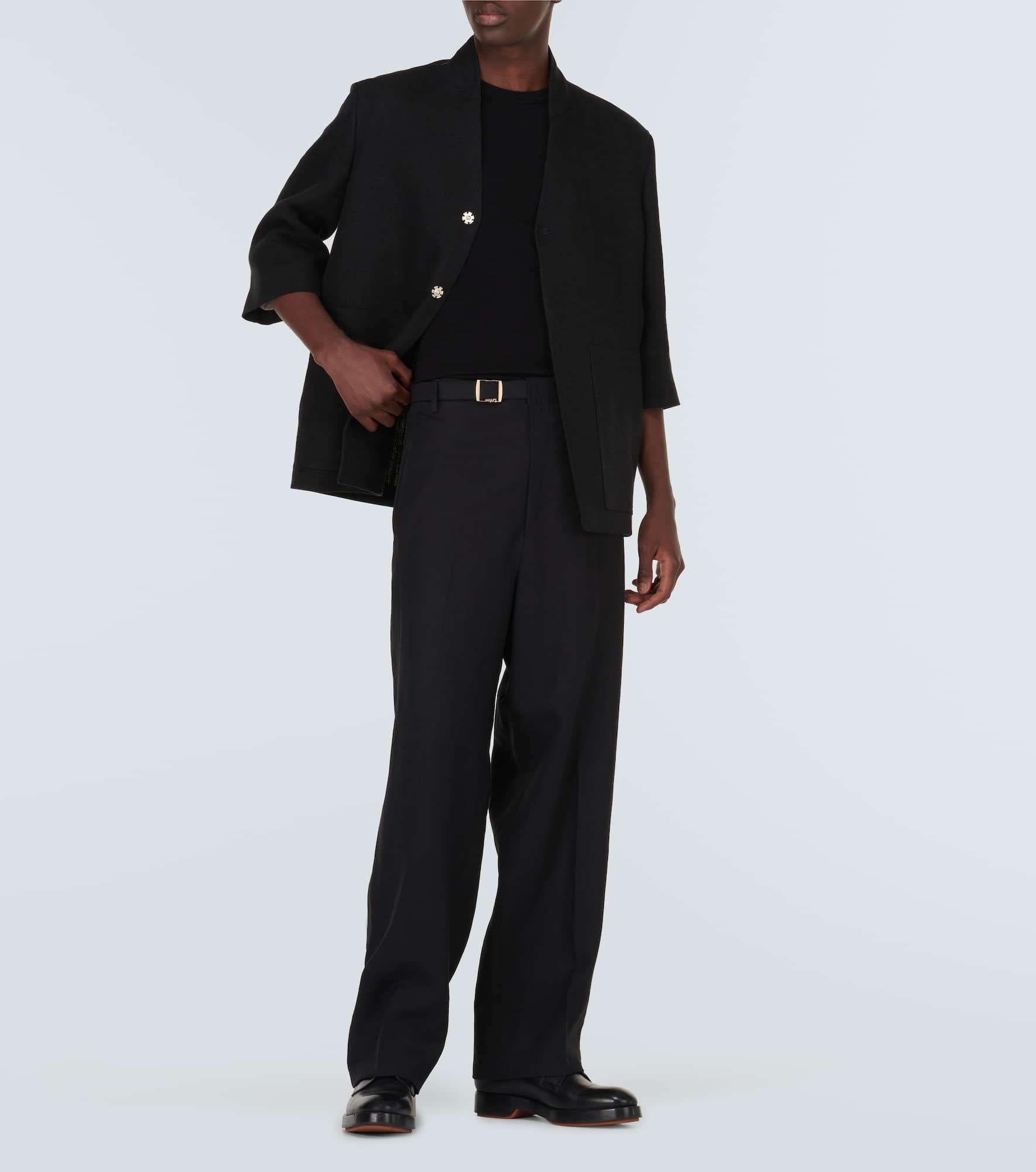 Oasi Lino linen straight pants - 2