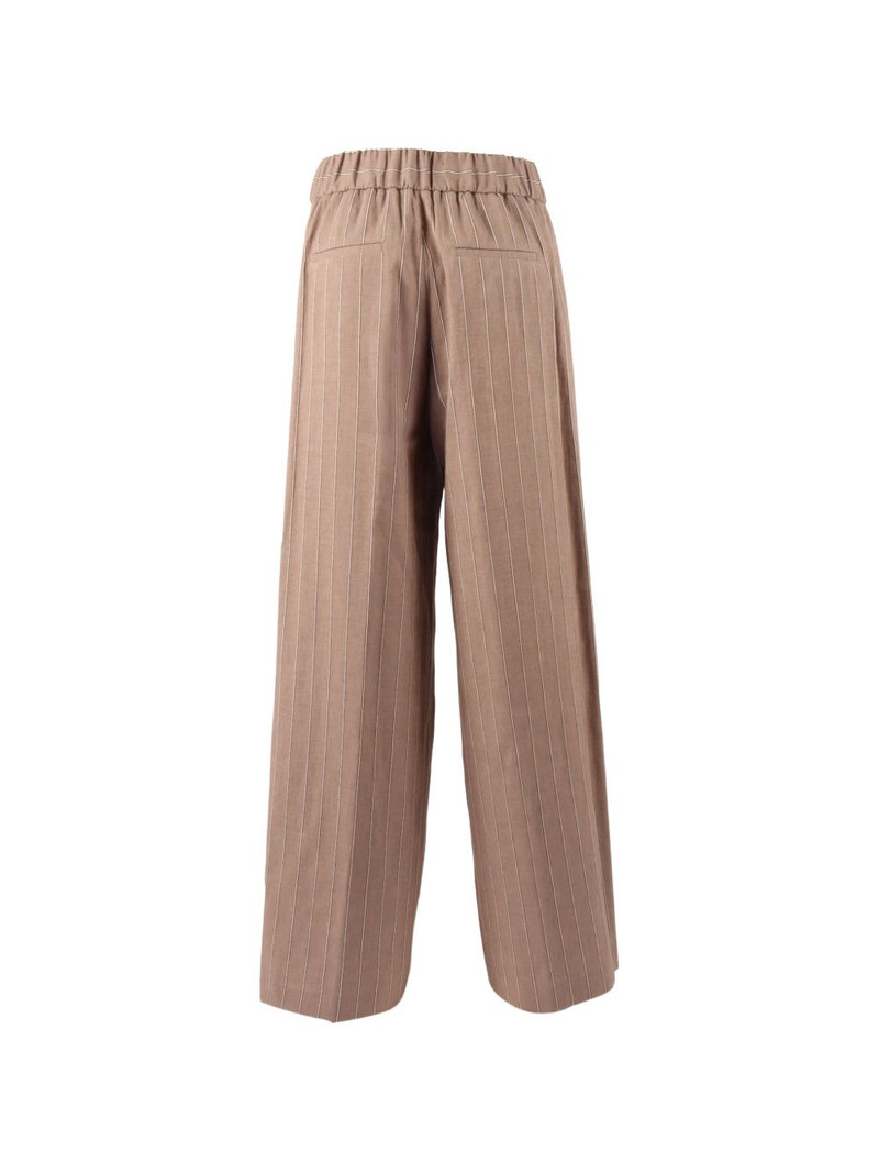 PESERICO striped trousers outlook