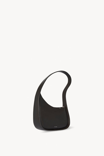 The Row Half Moon Bag in Leather outlook