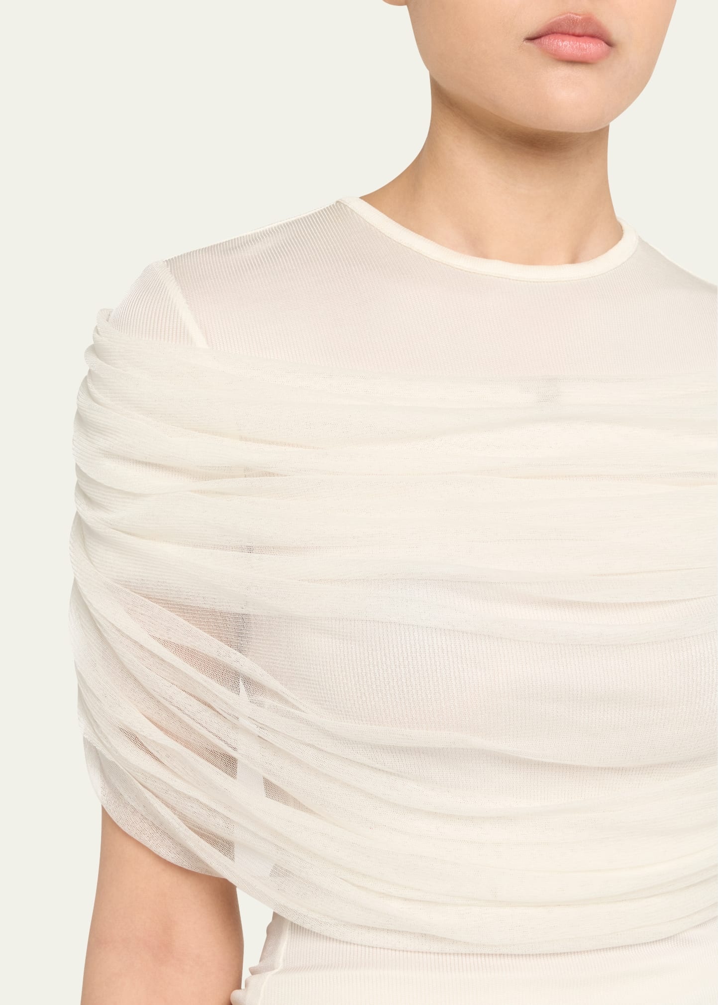 Sonora Veiled Short-Sleeve T-Shirt - 5