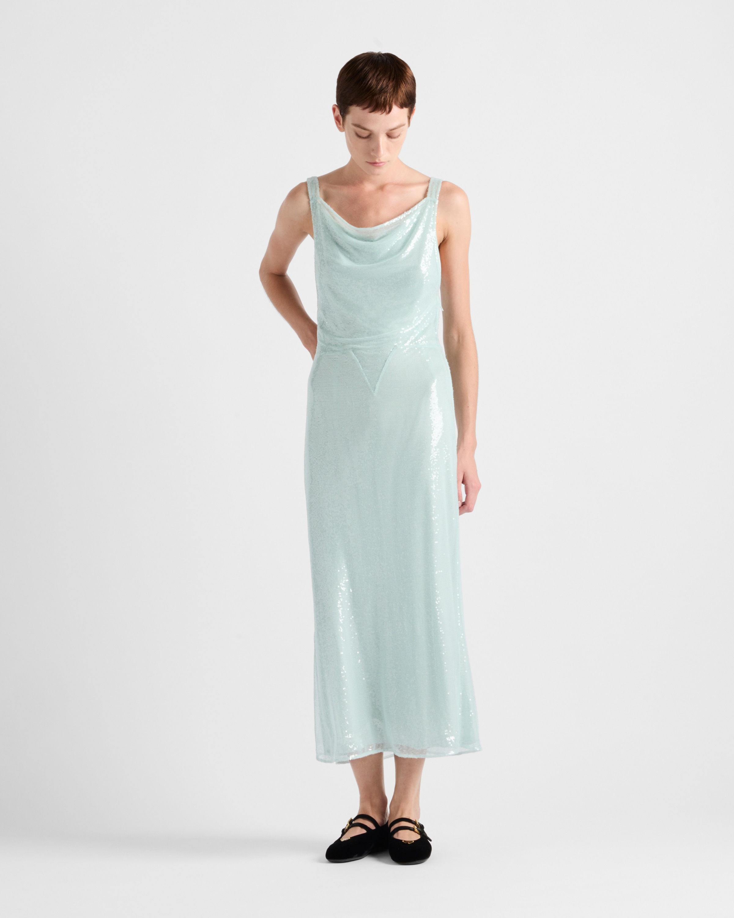 Sequined tulle dress - 2