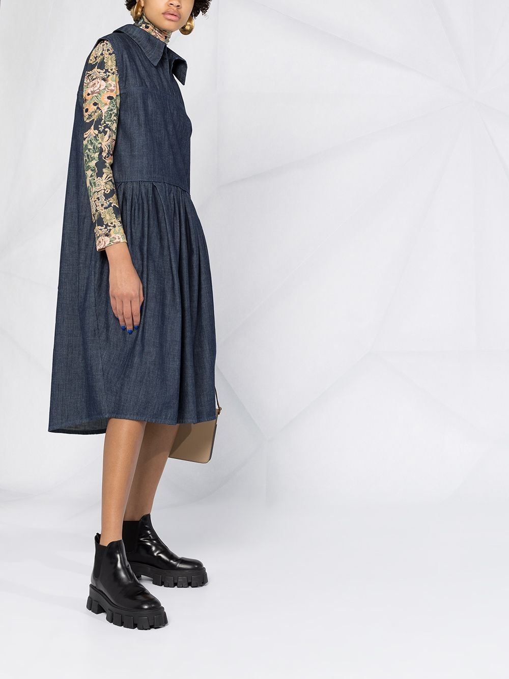 denim dress - 4