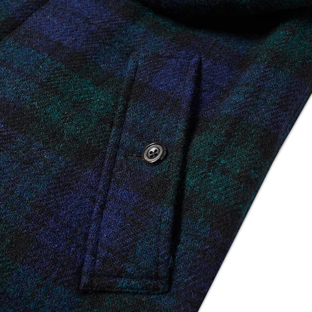 Beams Plus Harris Tweed Balmacaan Coat - 3