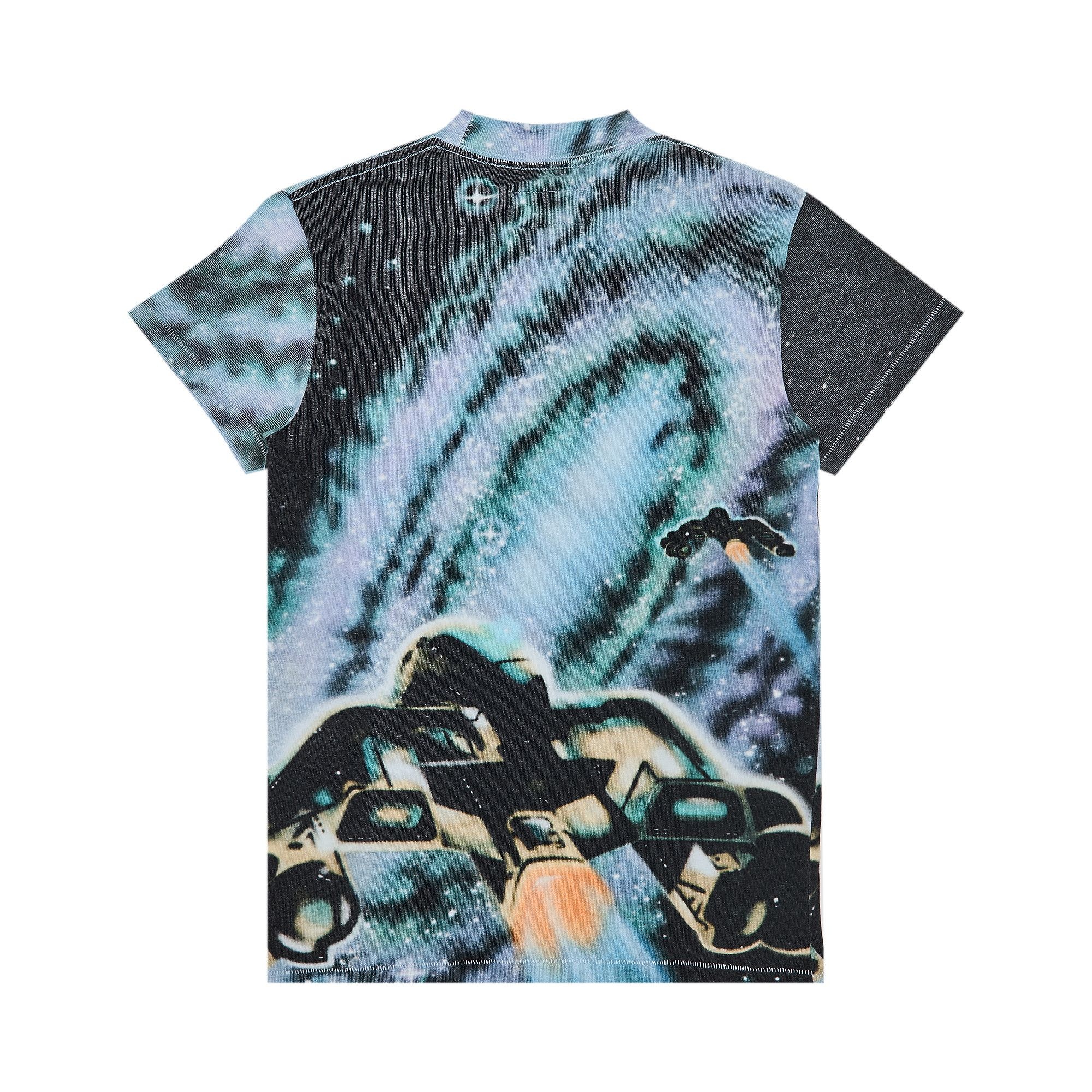 ERL Space Knit Tee 'Space Print' - 2