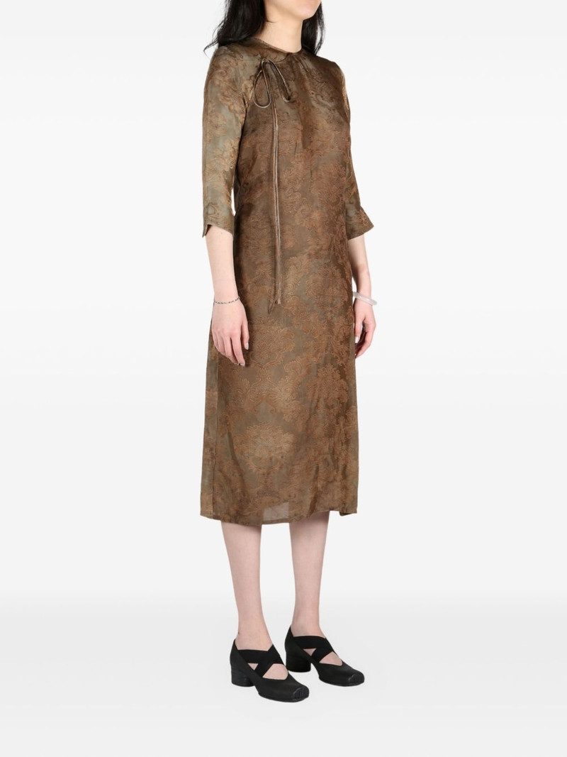 UMA WANG Agina midi dress outlook