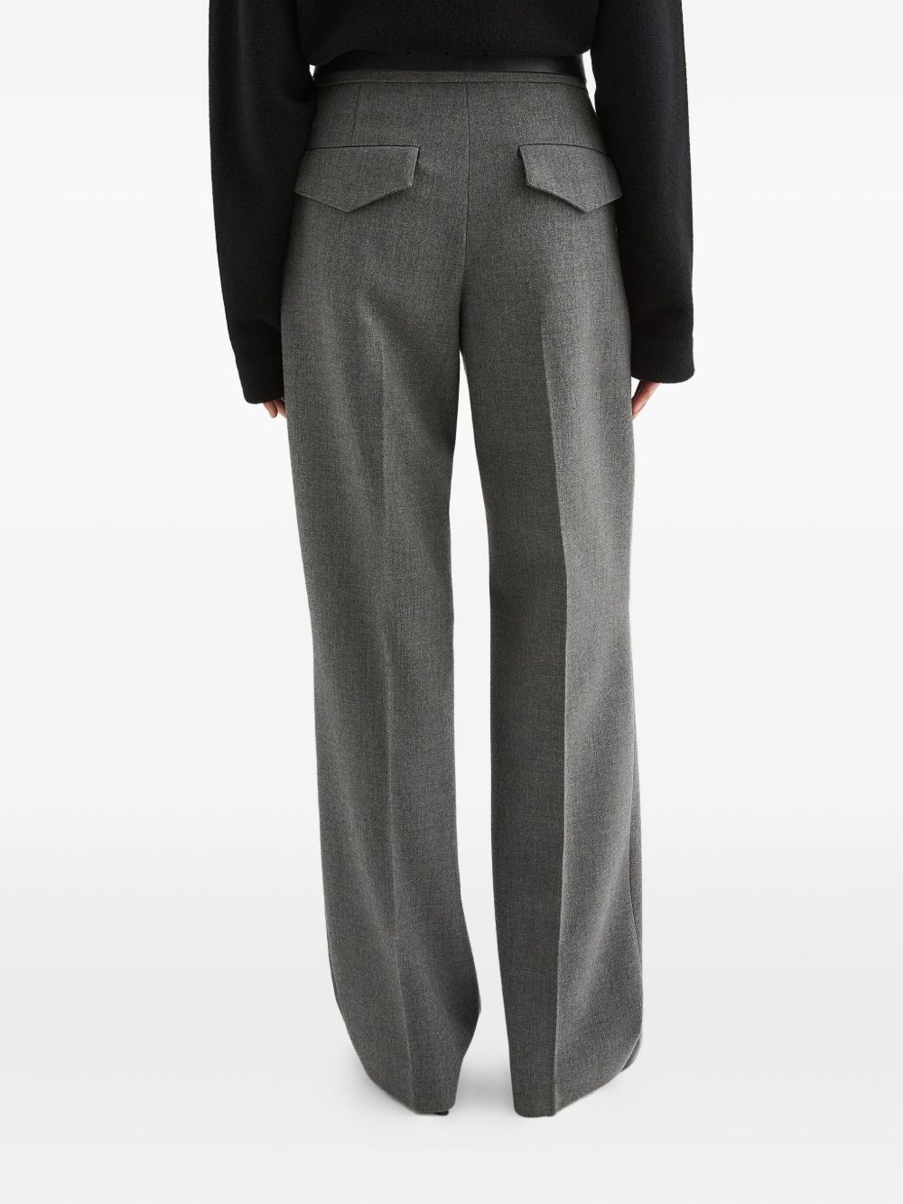 pleated trousers - 4