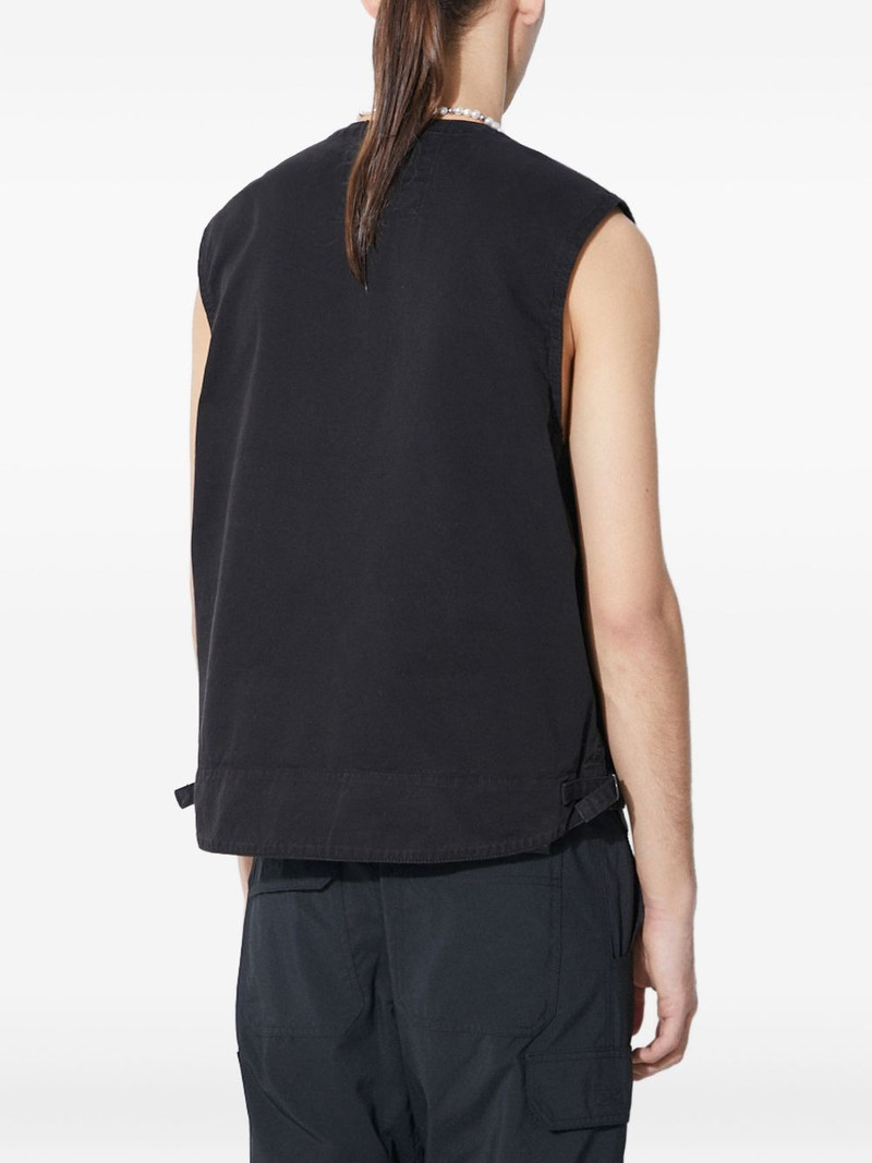 utility-pocket cotton gilet 4