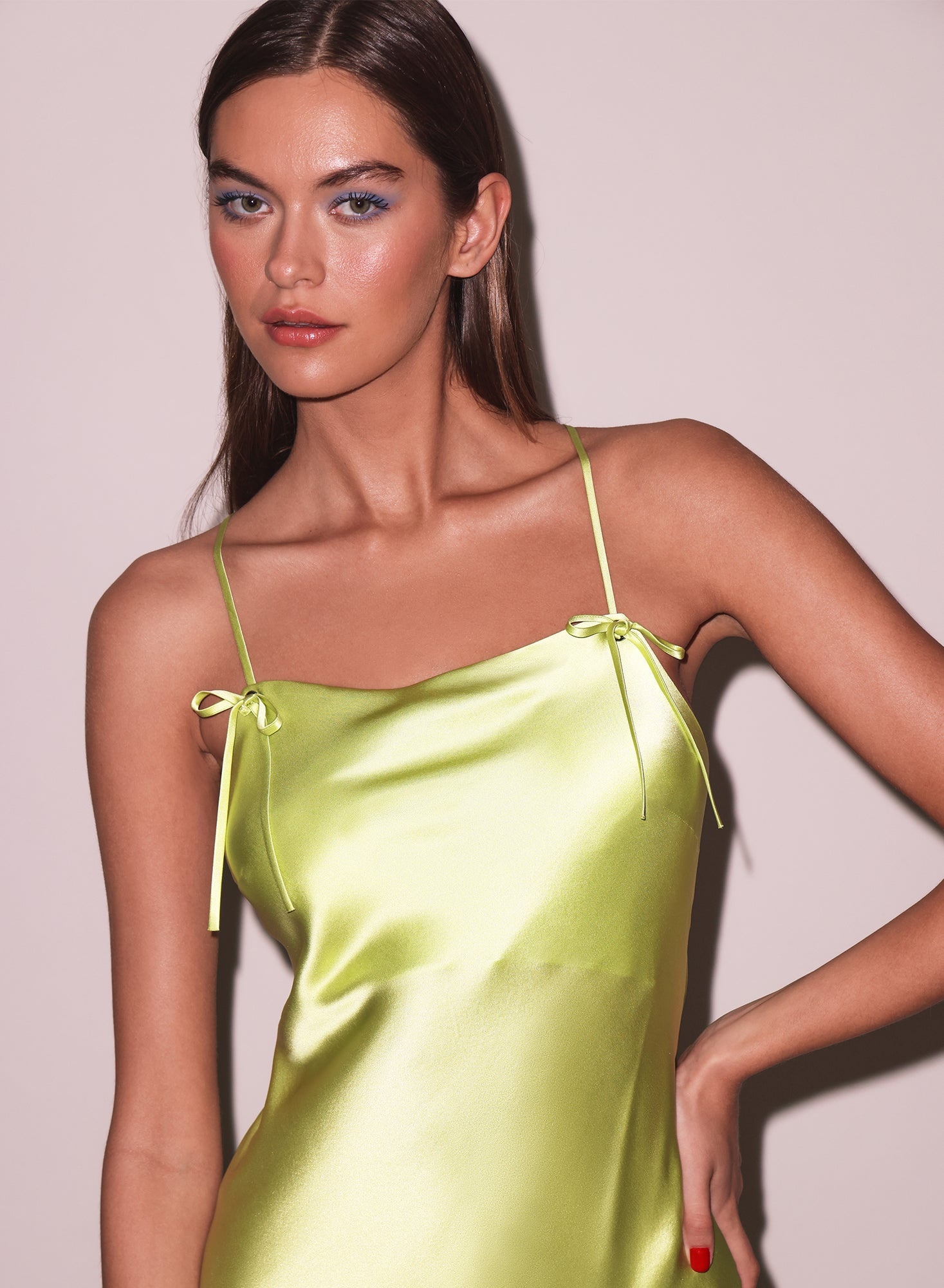 Open Back Maxi Slip Dress - 6
