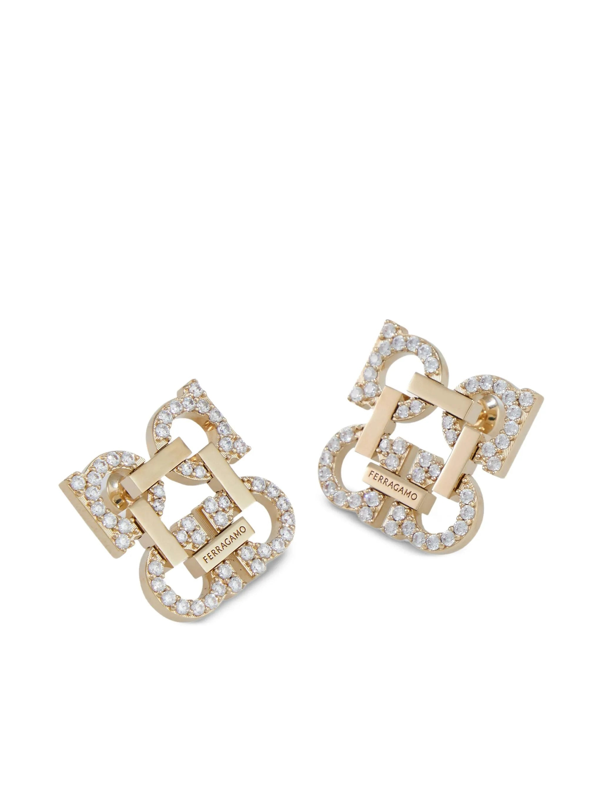 Ferragamo Gancini Clip-on Earrings - 3