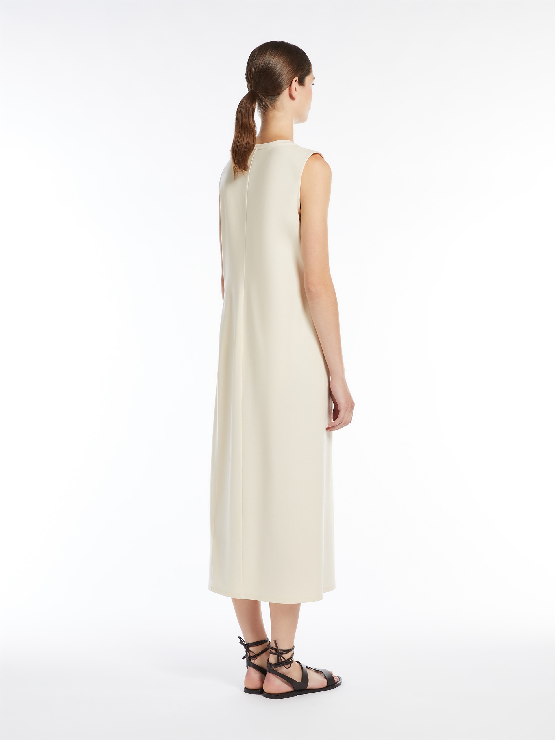 TENEBRE Flowing jersey dress - 4