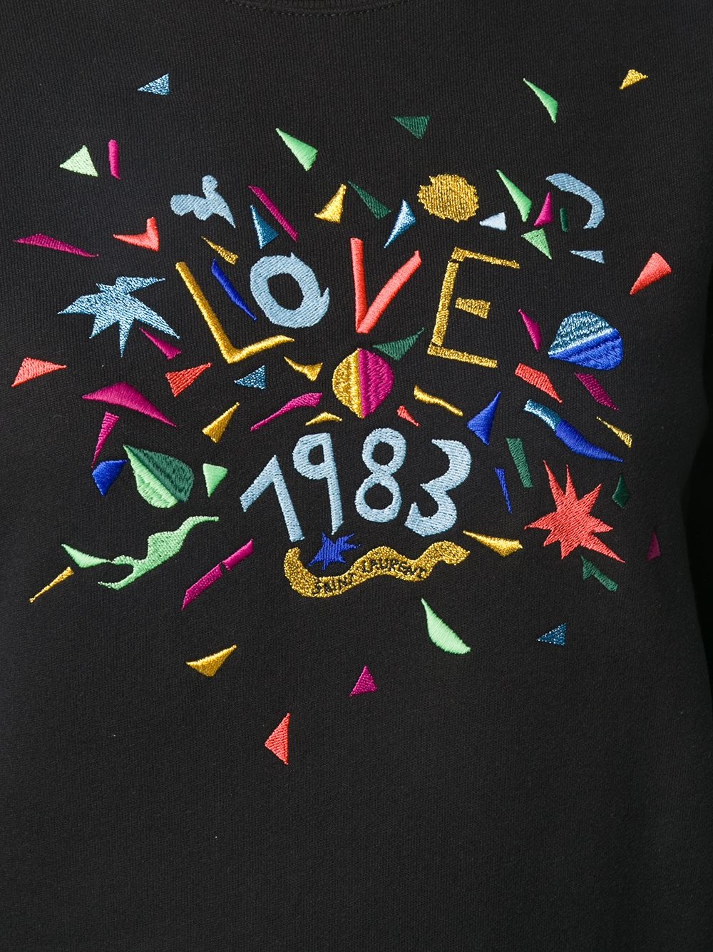 Love 1983 embroidered sweatshirt - 5