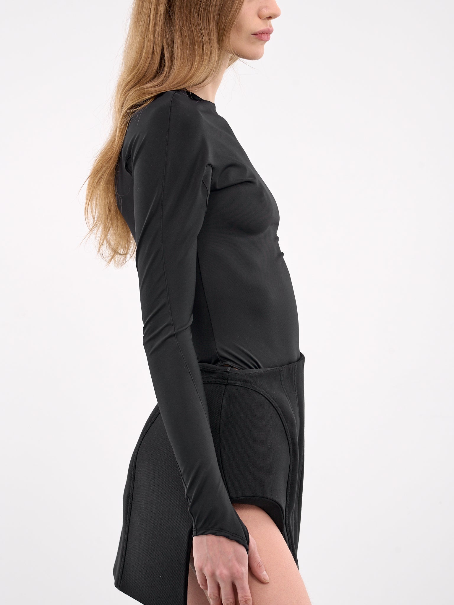 Shoulder Logo Bodysuit - 4