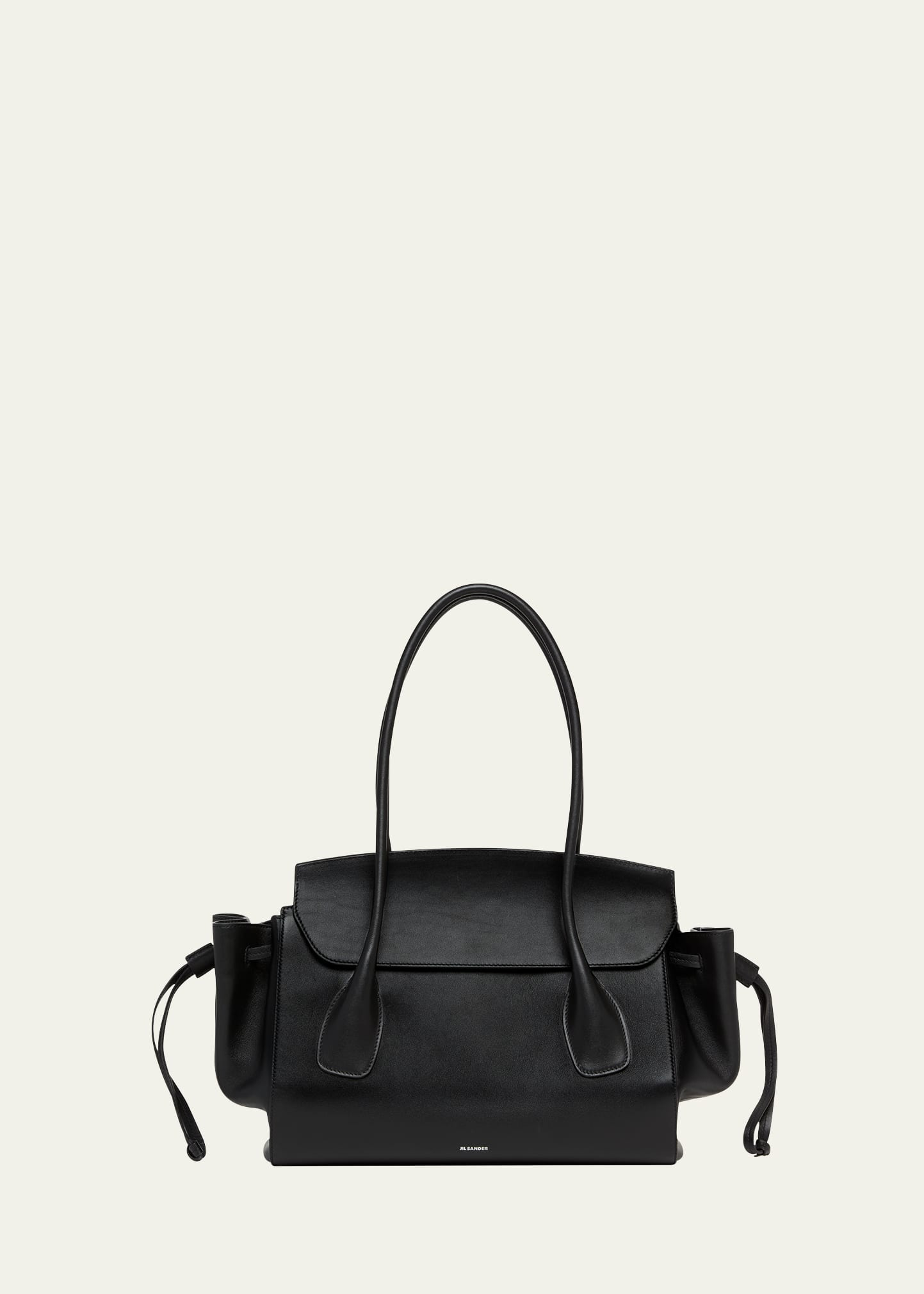 Voyage Small Calfskin Leather Top-Handle Bag - 1