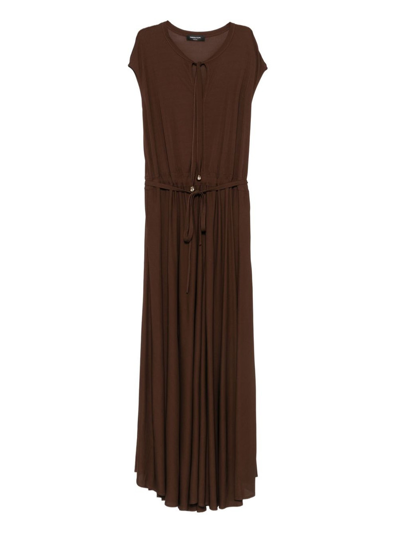 drawstring maxi dress 1