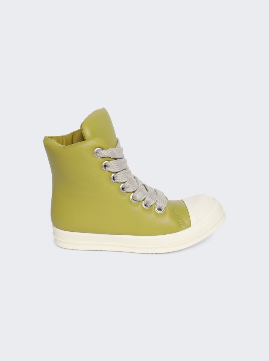 Scarpe in Pelle Padded High Top Sneakers Acid / Milk - 1