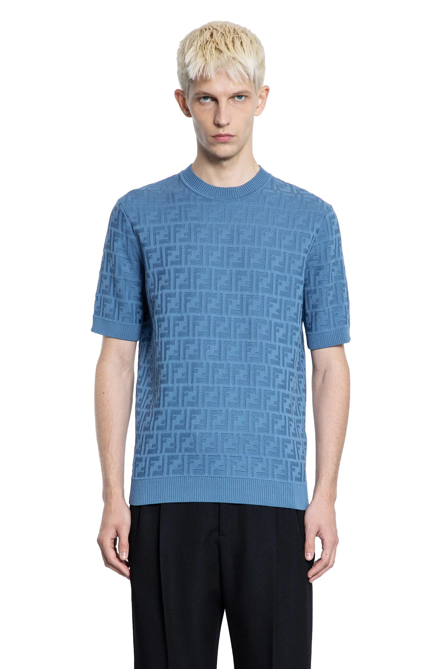 Ff-Cotton-Knit-T-Shirt - 1