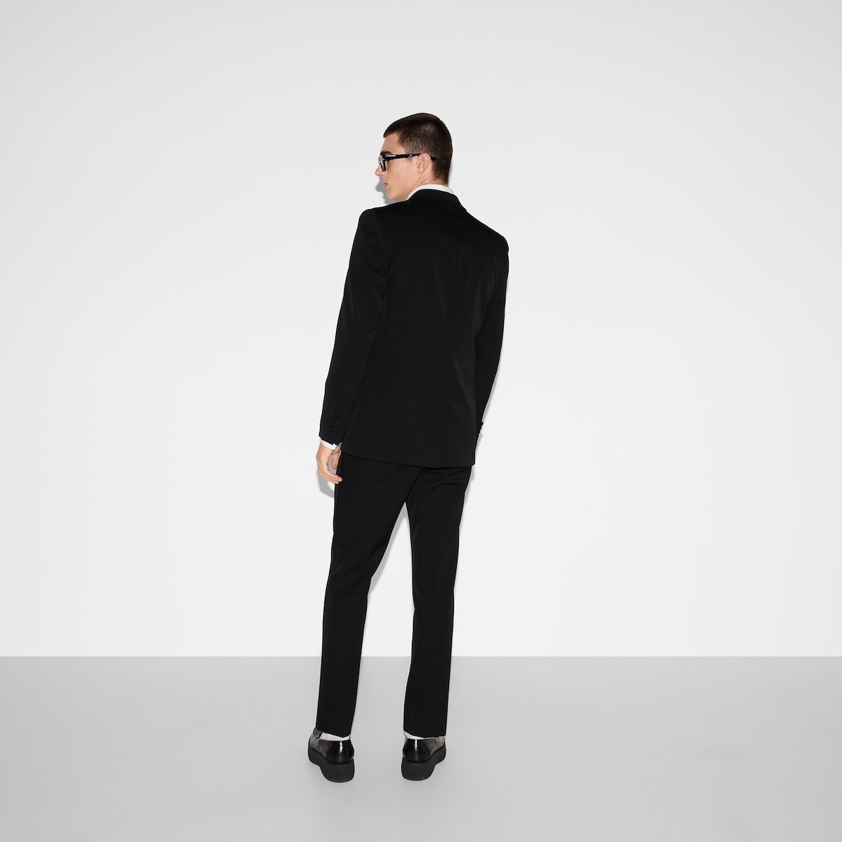 Grain de poudre wool tuxedo - 4