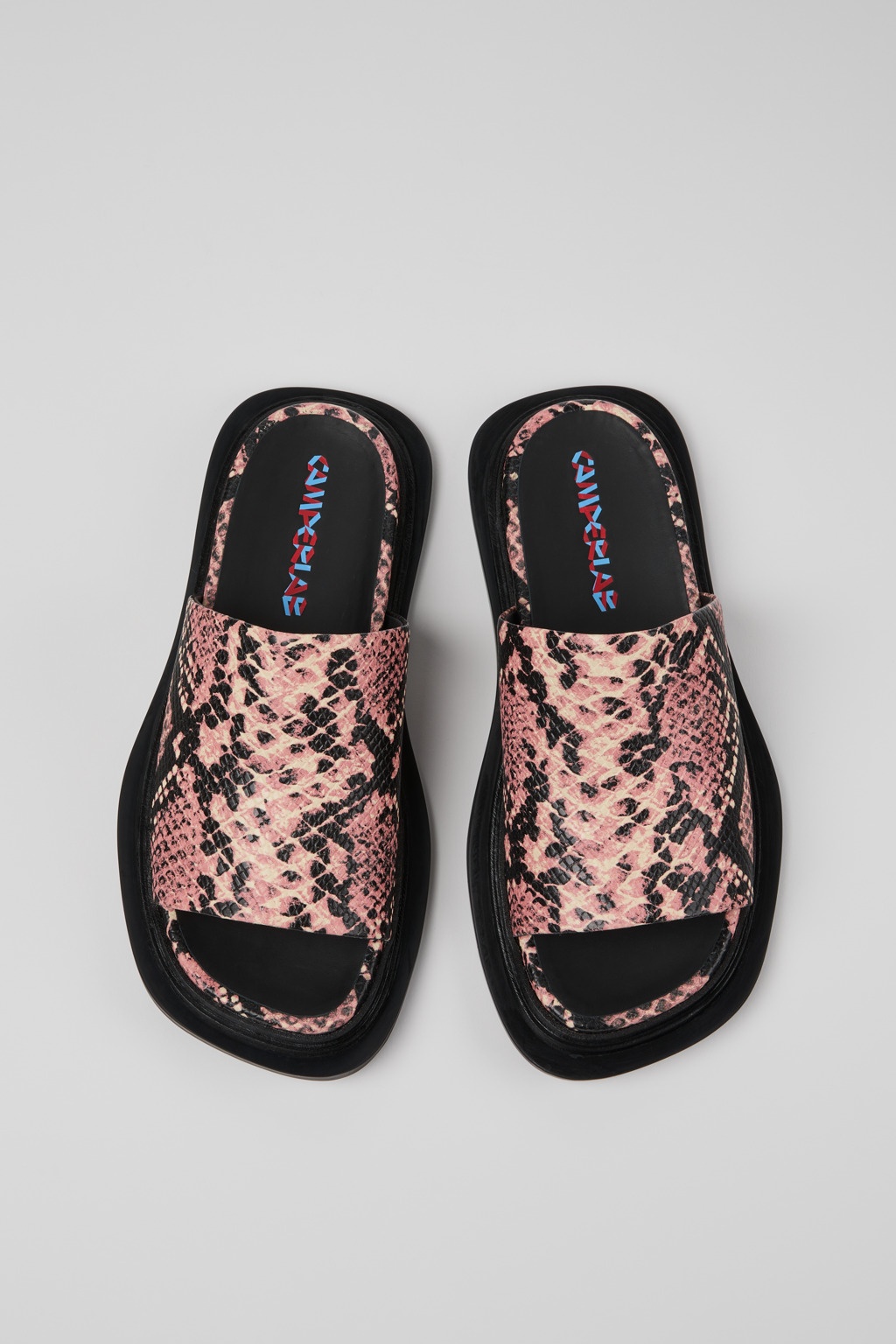 Multicolor Leather Sandals - 4