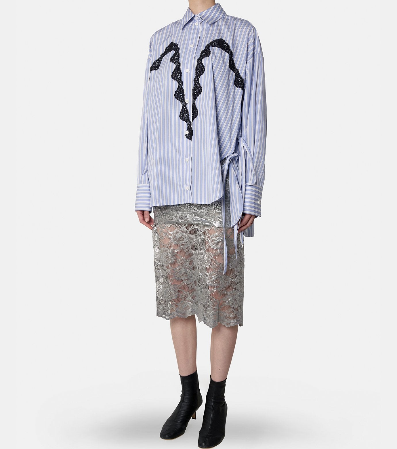 Striped Cotton Shirt - 4