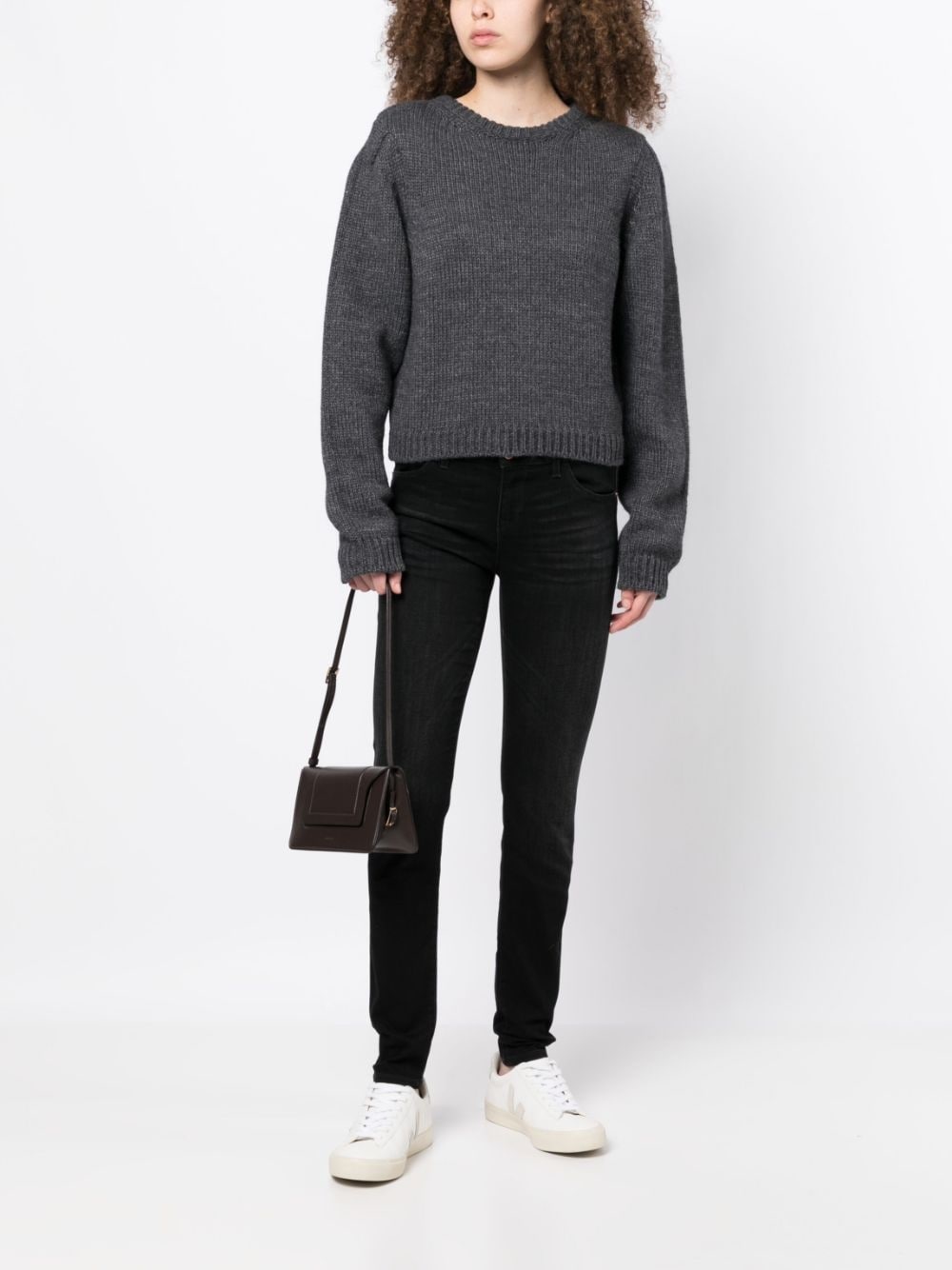 embroidered-logo jeans - 2
