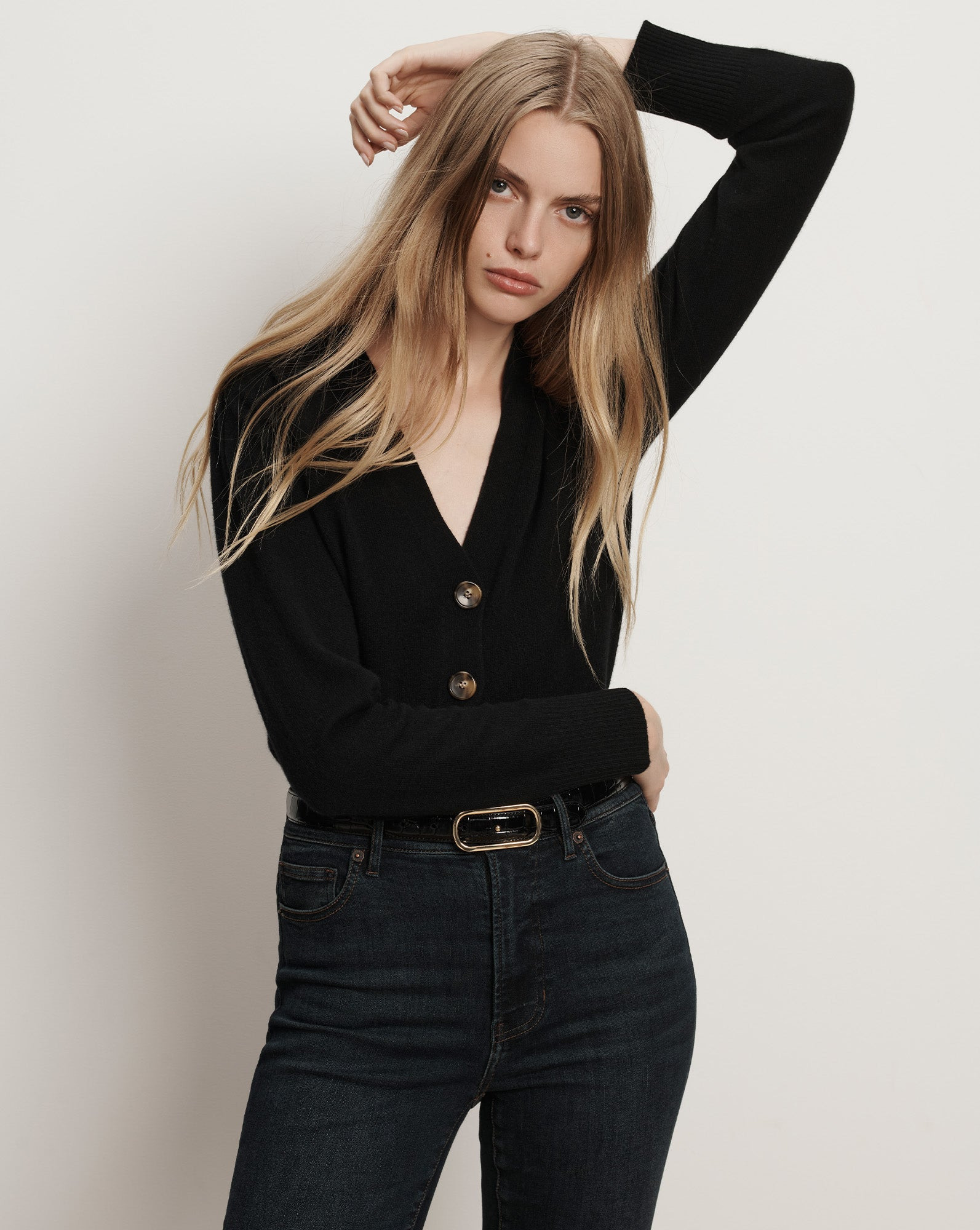 SOLENE CASHMERE CARDIGAN - 2
