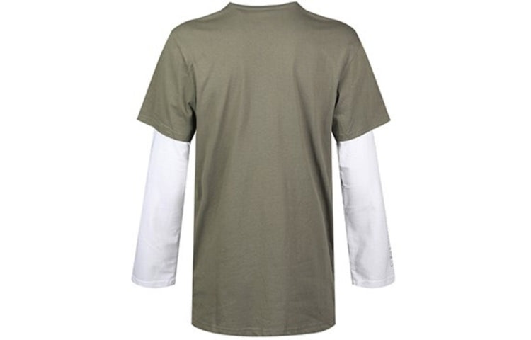 Men's Vans Round Neck Casual Green VN0A54IGDB0 - 2