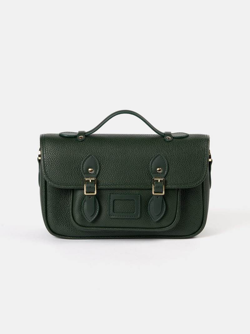 The Soft Satchel - Ivy Calf Grain 1
