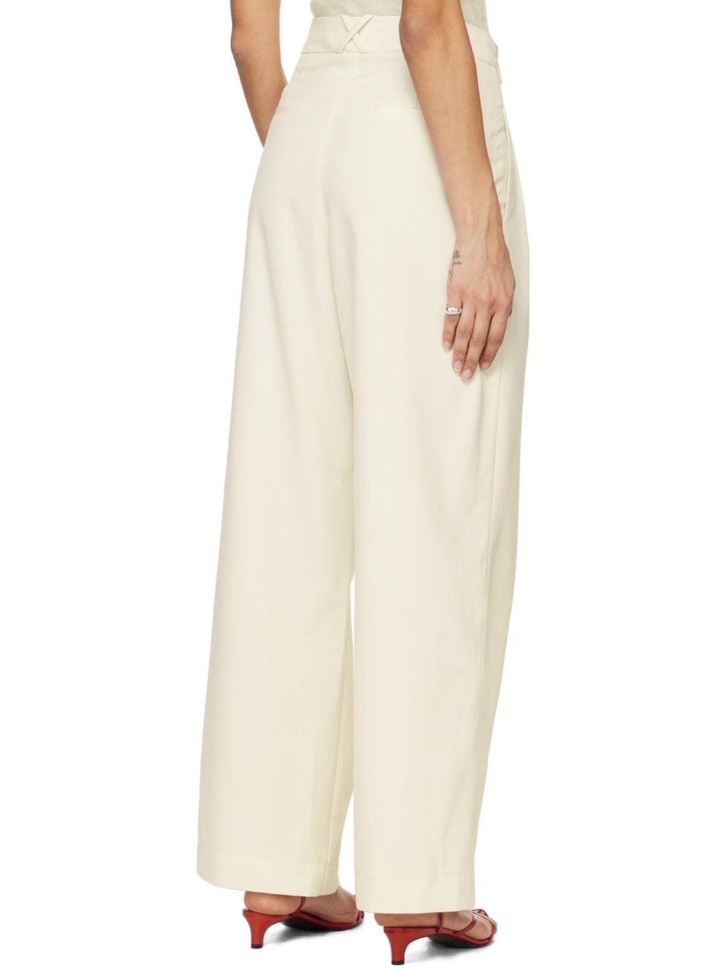 Off-White Tailored Trousers - 3