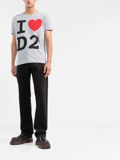 DSQUARED2 graphic print short-sleeve T-shirt outlook