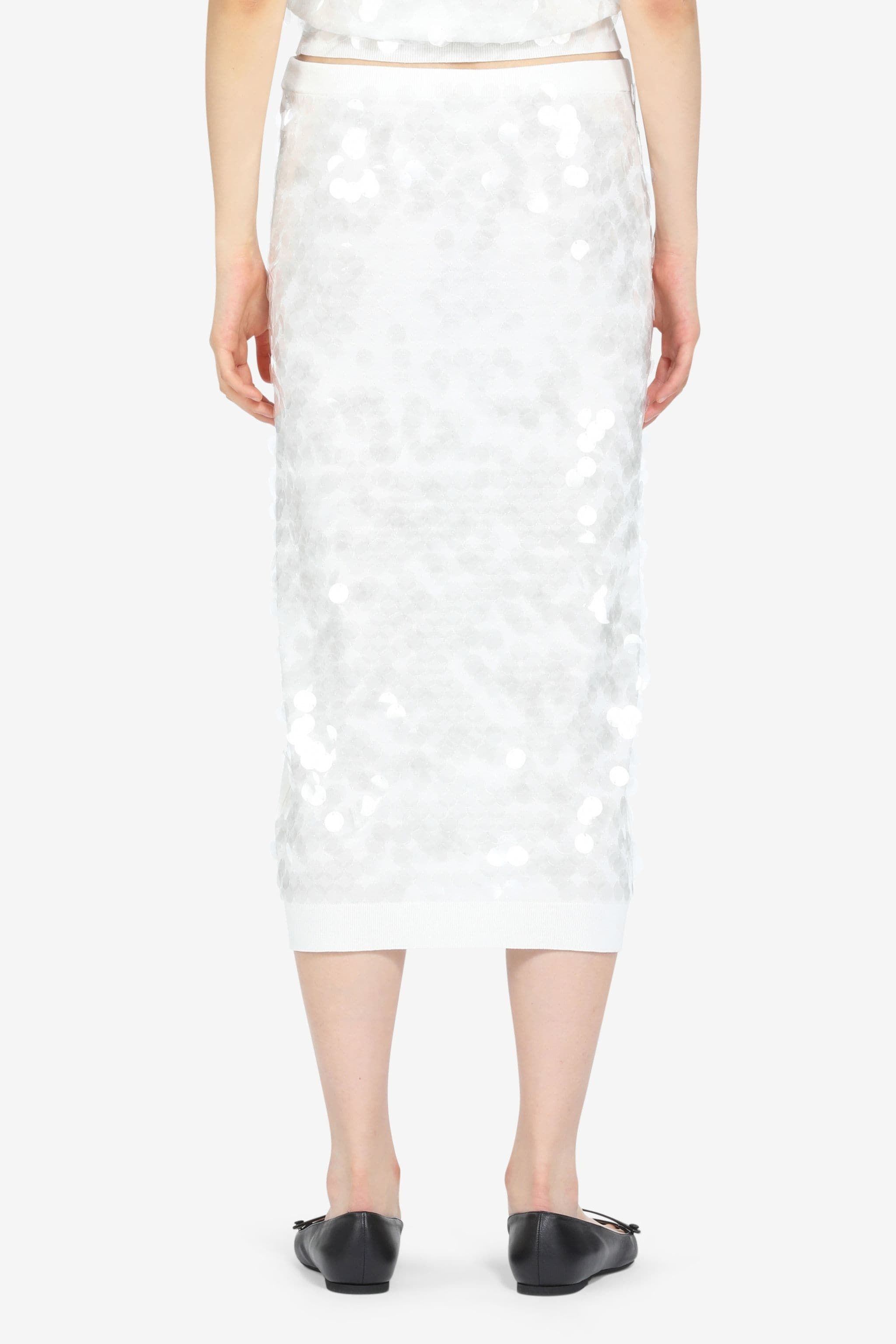 SEQUIN COTTON SKIRT - 2