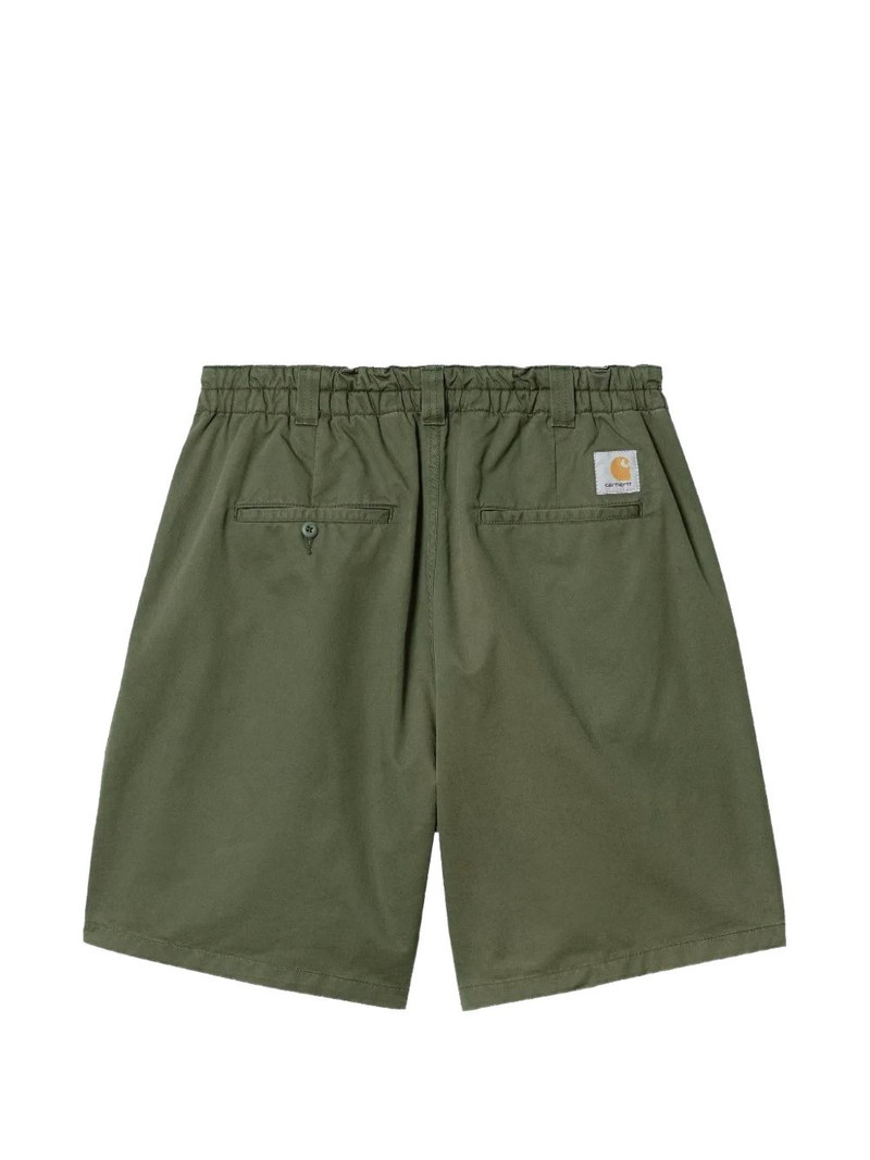 Carhartt WIP Marv pleated cotton shorts outlook