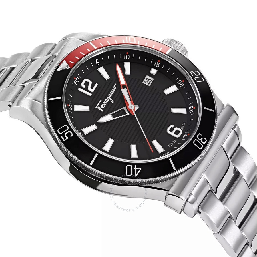 Ferragamo 1898 Sport Quartz Black Dial Men's Watch SFYK00620 - 2