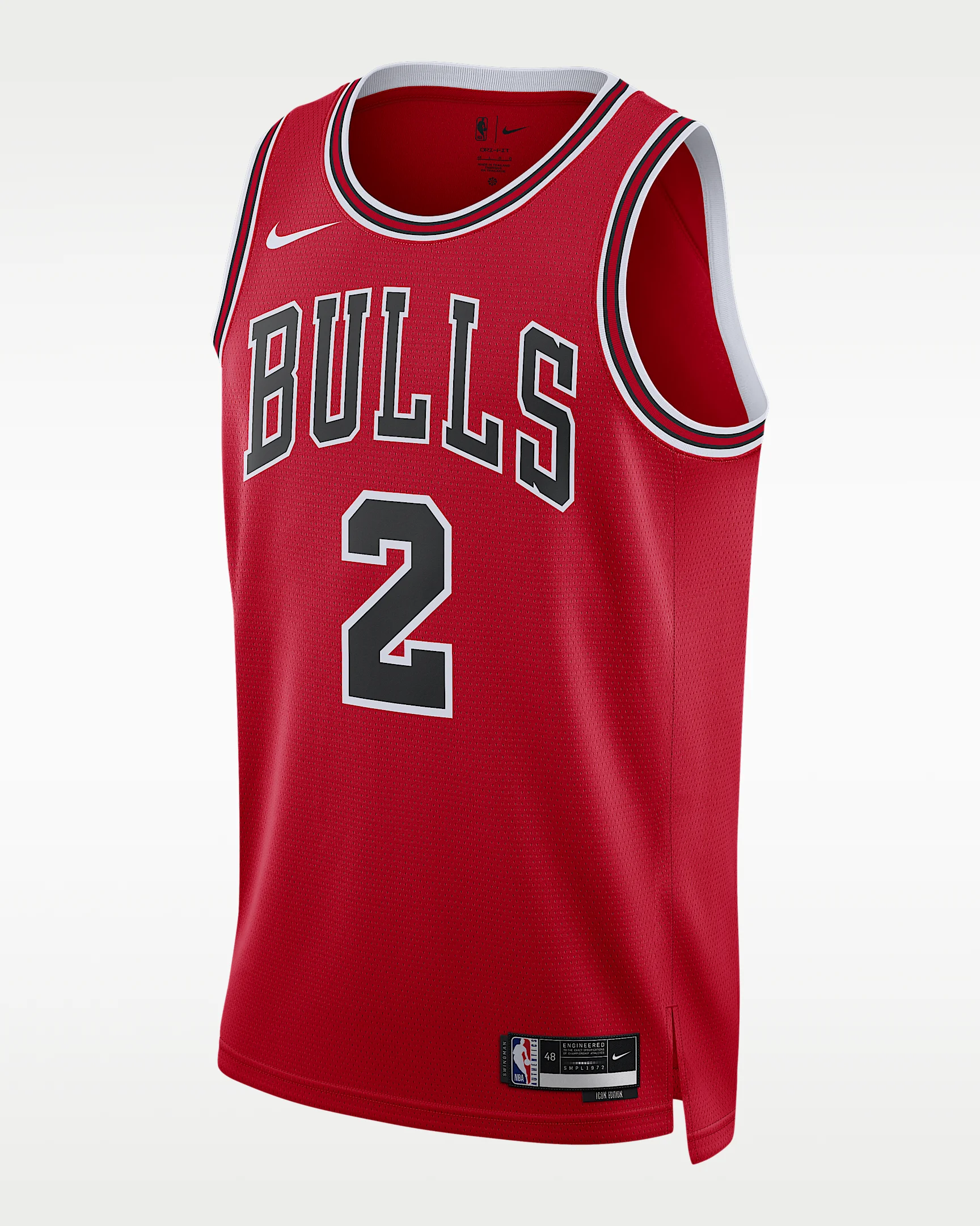 Chicago Bulls Icon Edition 2022/23 Nike Men's Dri-FIT NBA Swingman Jersey - 1