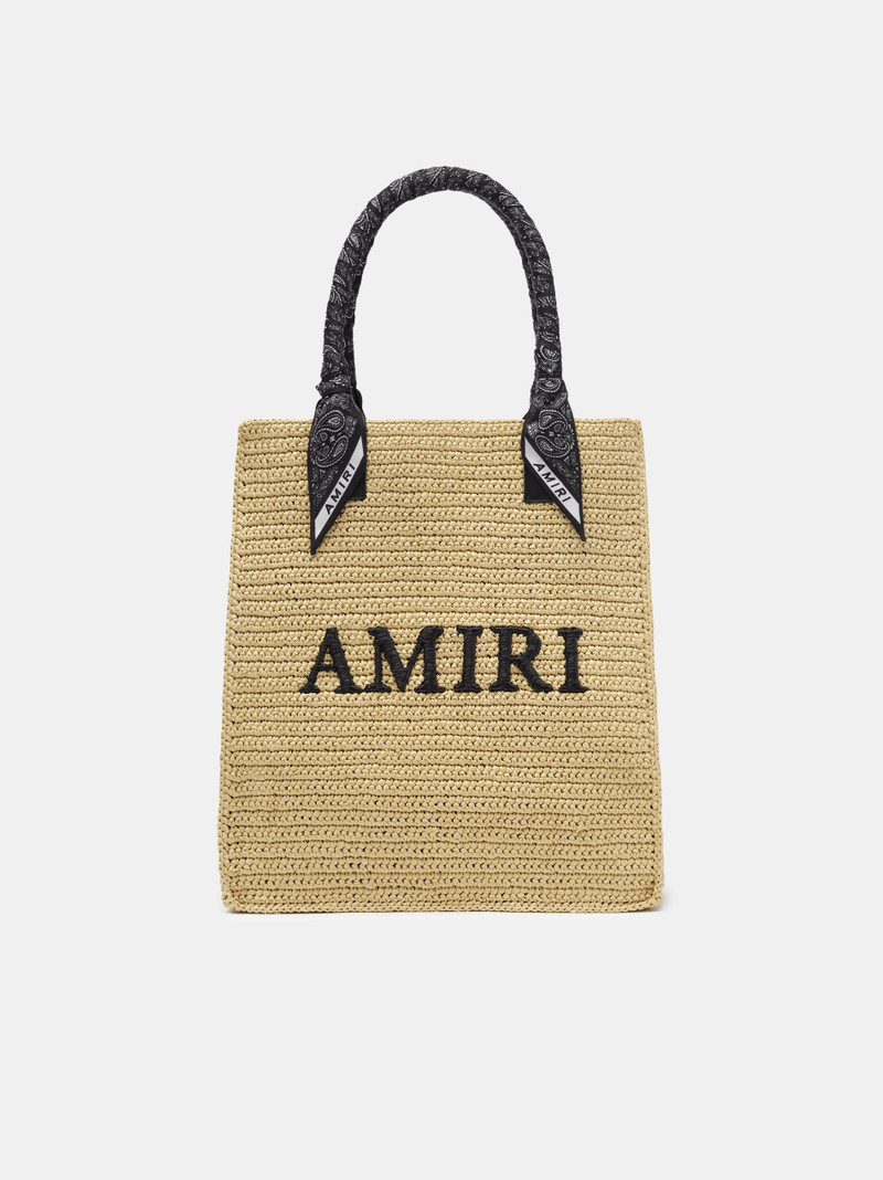 AMIRI RAFFIA TOTE 1