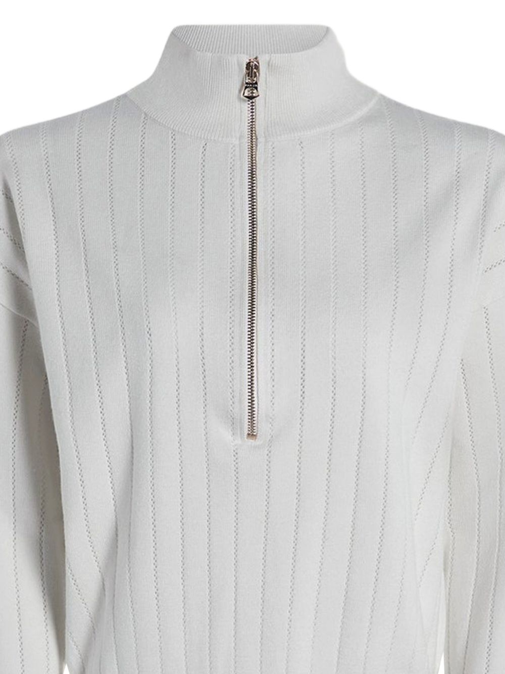 Aliyah half-zip ribbed knit - 2