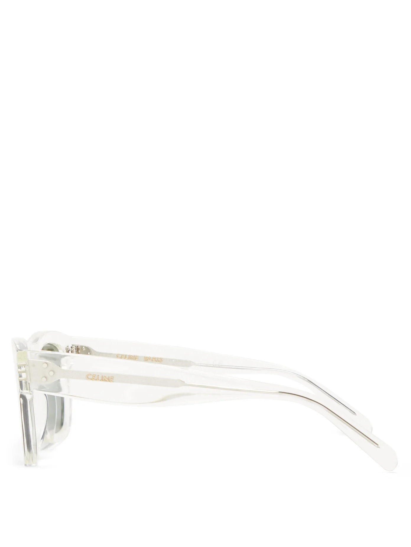 Square acetate sunglasses - 4