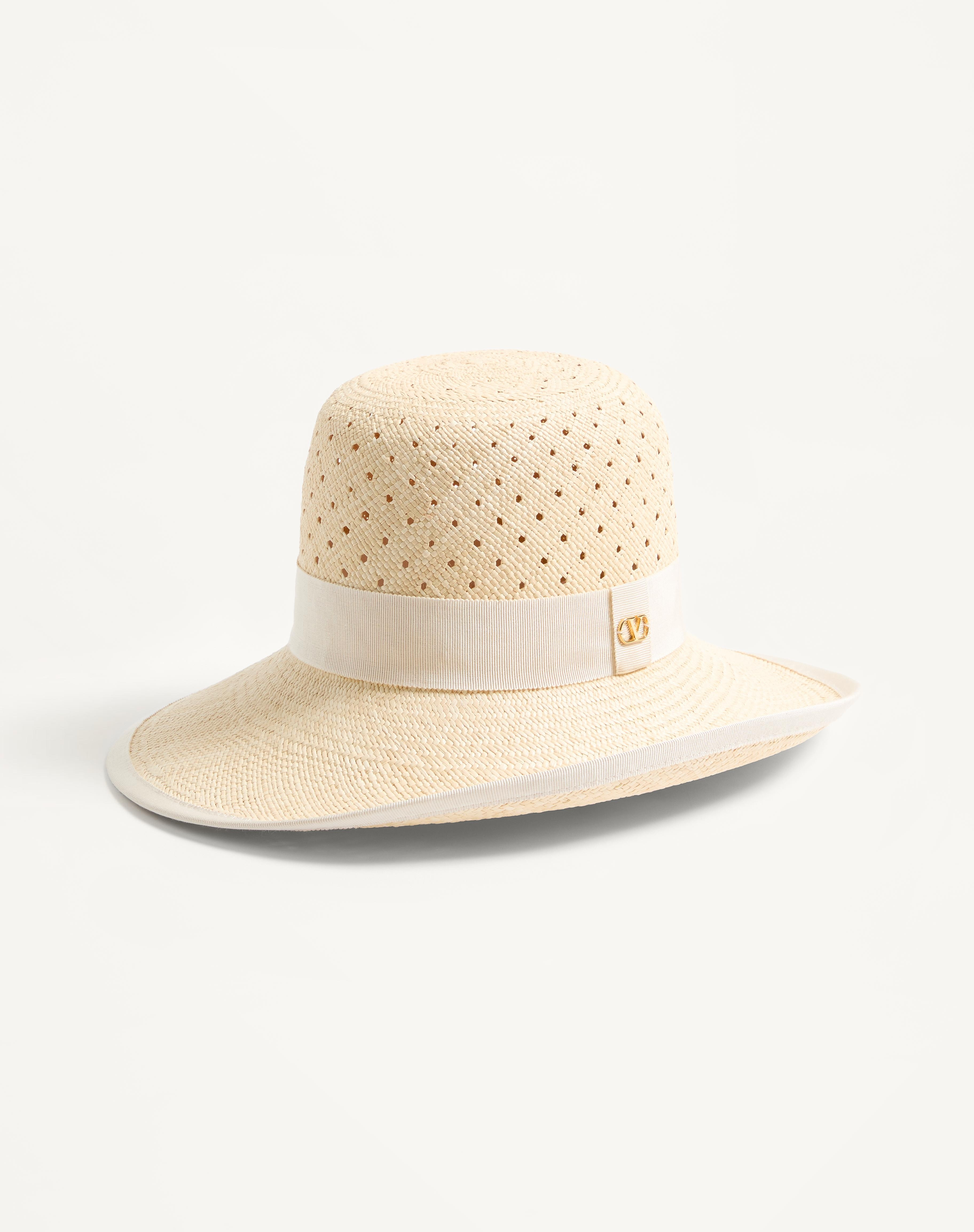 VLOGO SIGNATURE HAT IN PERFORATED PANAMA - 3