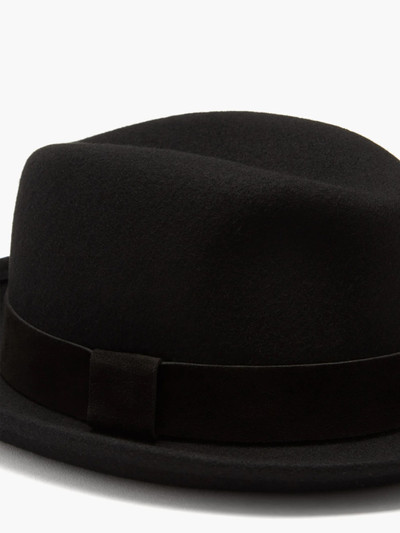 Paul Smith Embroidered wool fedora hat outlook