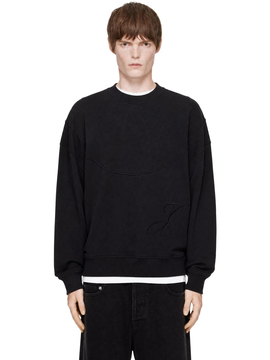 Navy 'The J' Sweatshirt - 1