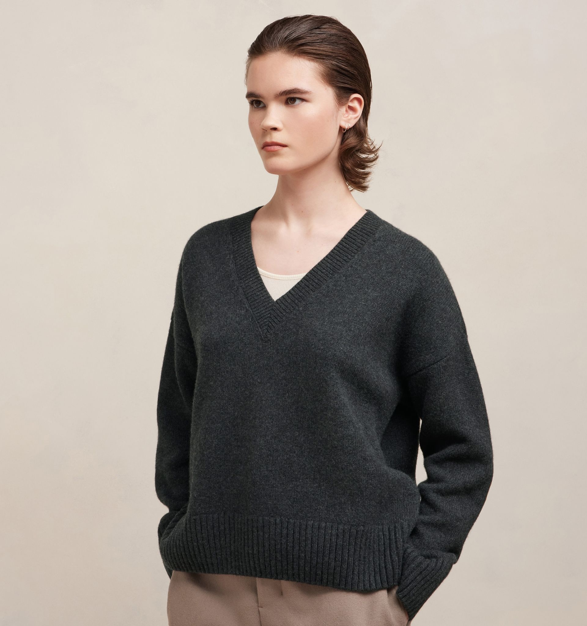 Wool Cashmere Sweater - 7