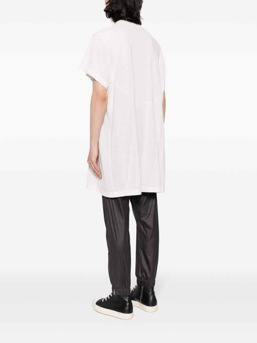 fine-knit cotton T-shirt - 4
