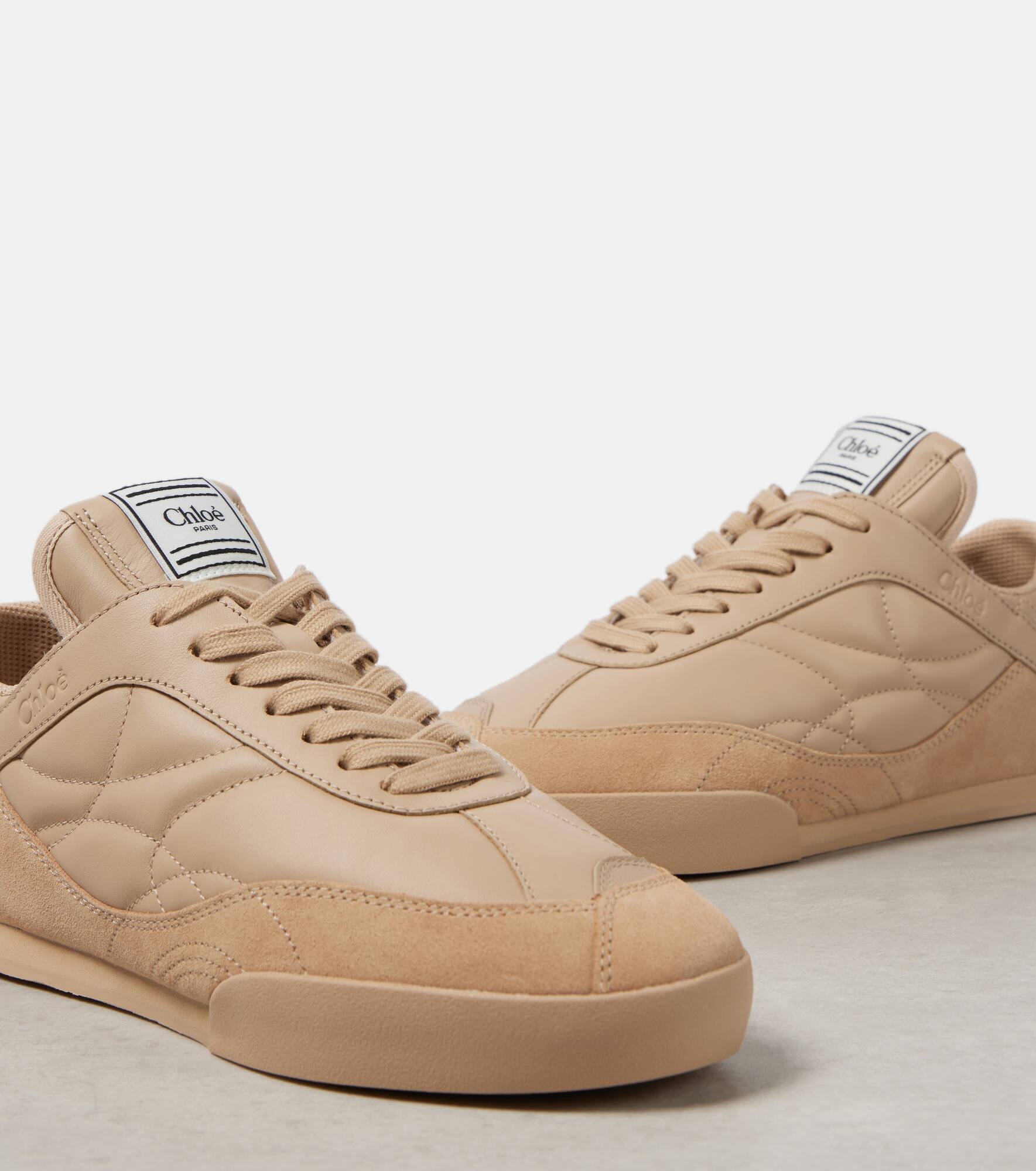 Chloé Kick leather low-top sneakers - 5