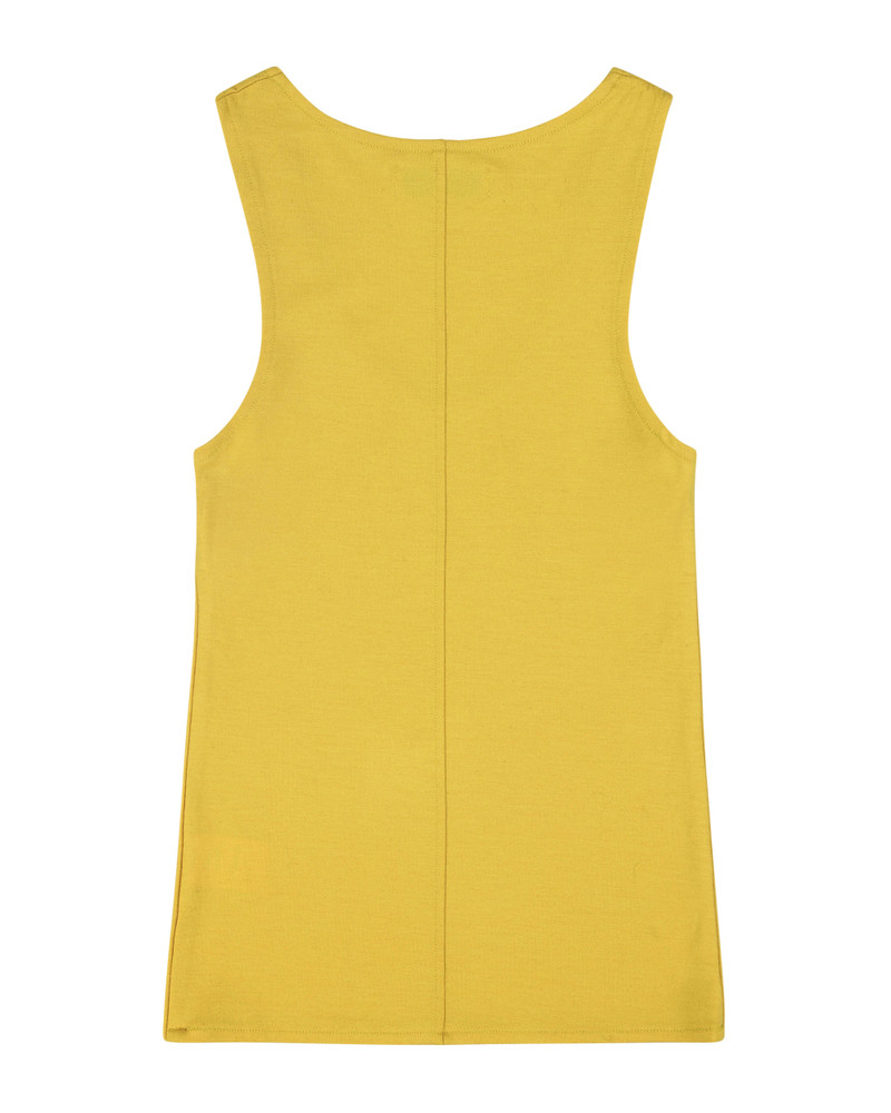 STRETCH WOOL TANK MUSTARD 5
