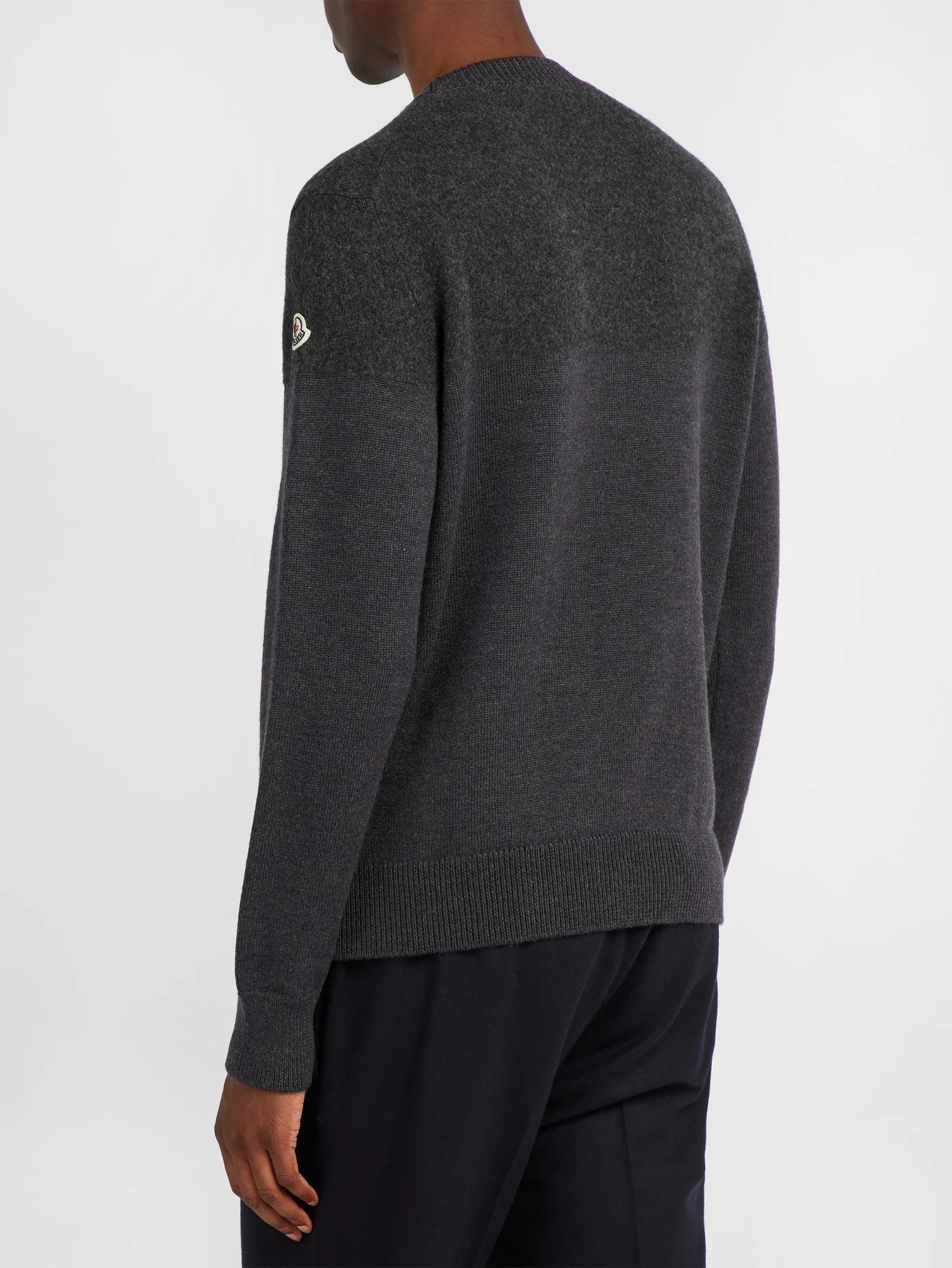 Crew-neck wool sweater - 4