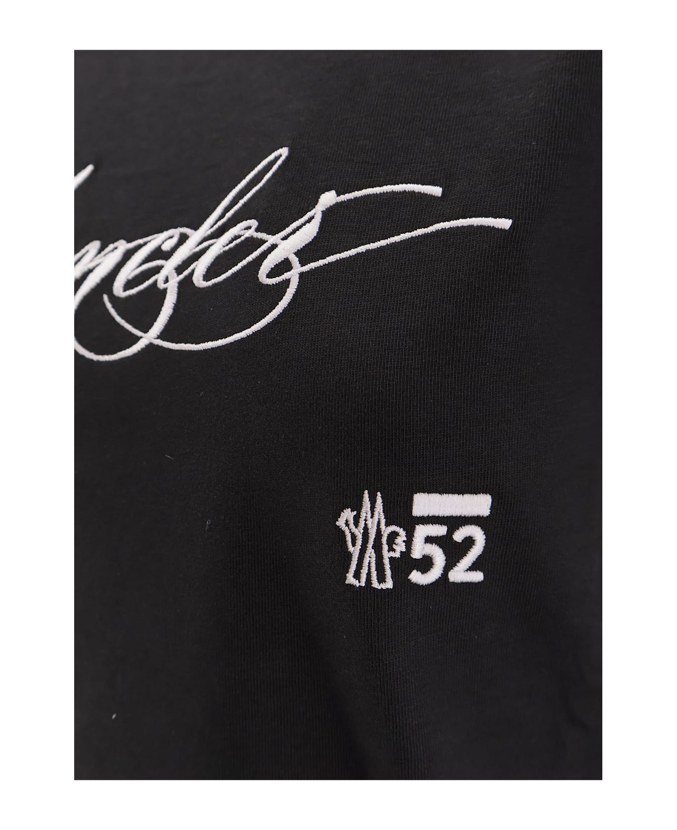 Cotton T-shirt With Embroidery - 3