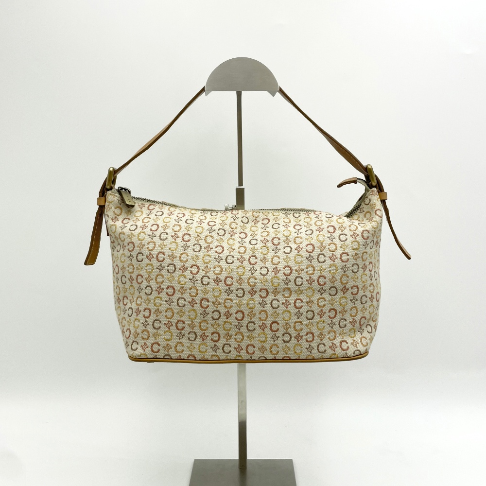Celine C Macadam Fabric Shoulder Bag - 3