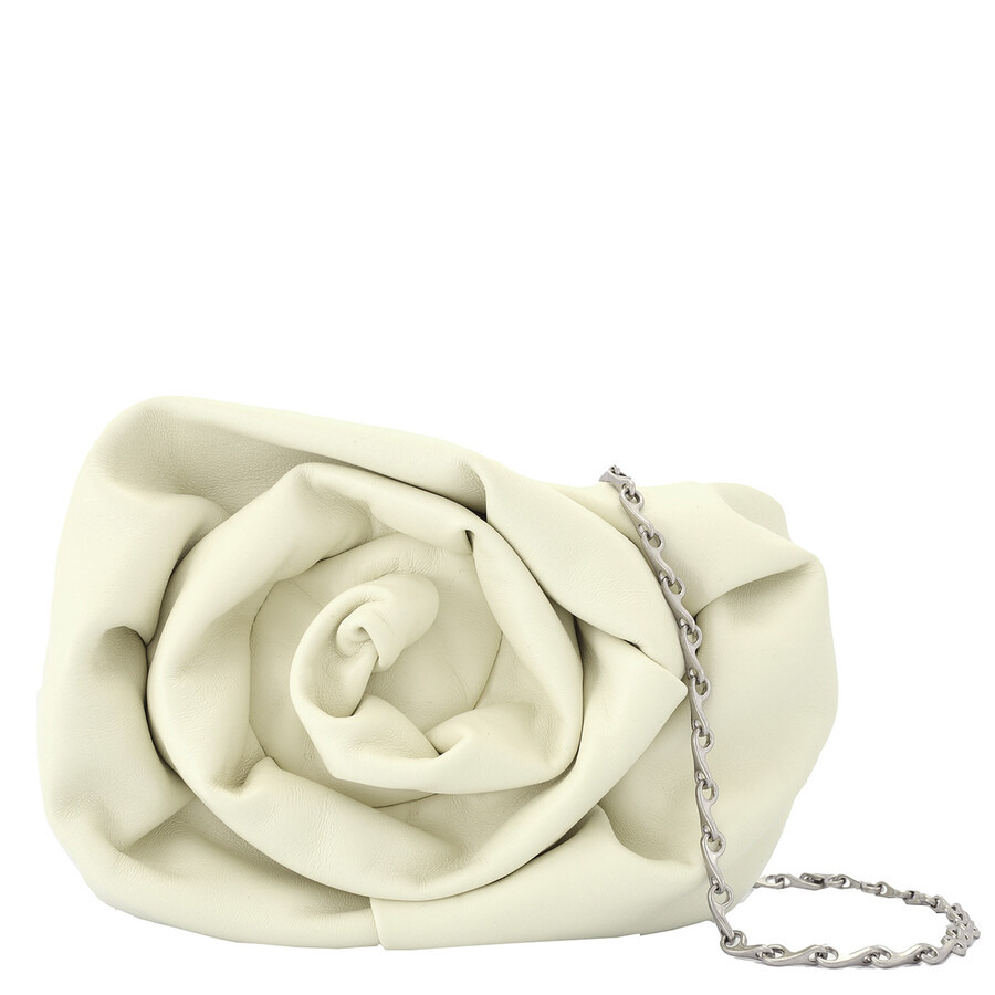 Burberry Rose Chain Leather Clutch Bag - 6