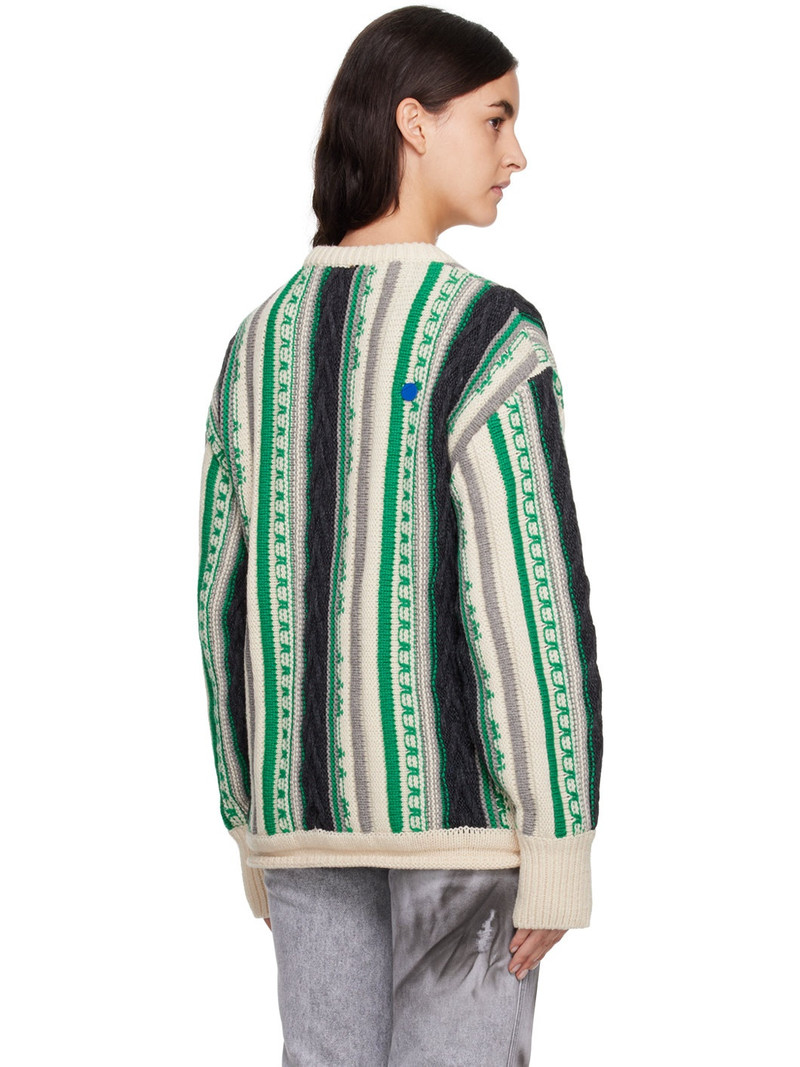 Green Buttoned Sweater 3